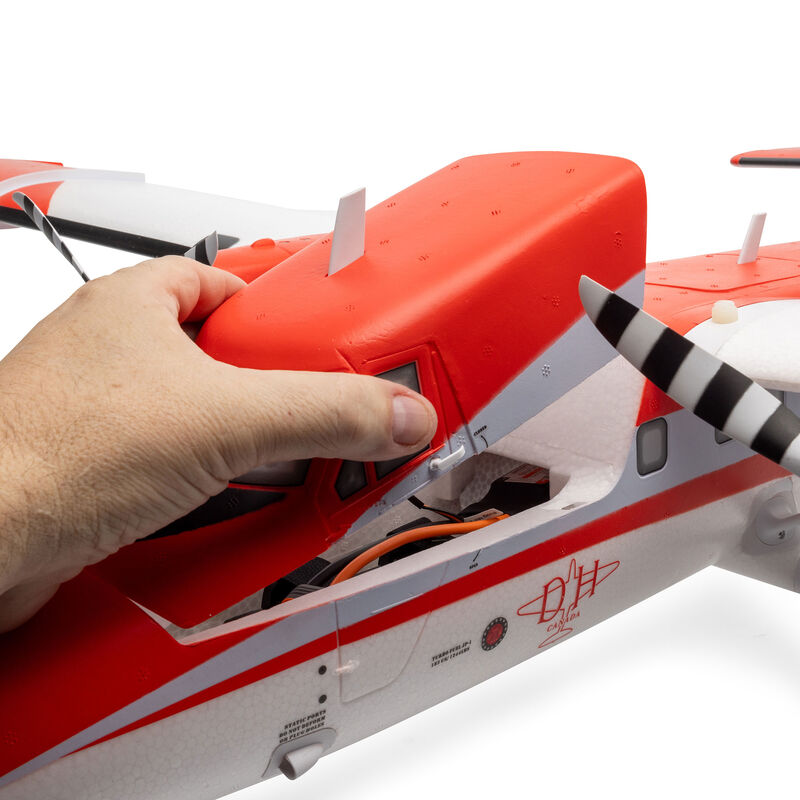 E-Flite DHC-6 Twin Otter 1.4m BNF Basic with AS3X+ and SAFE Select