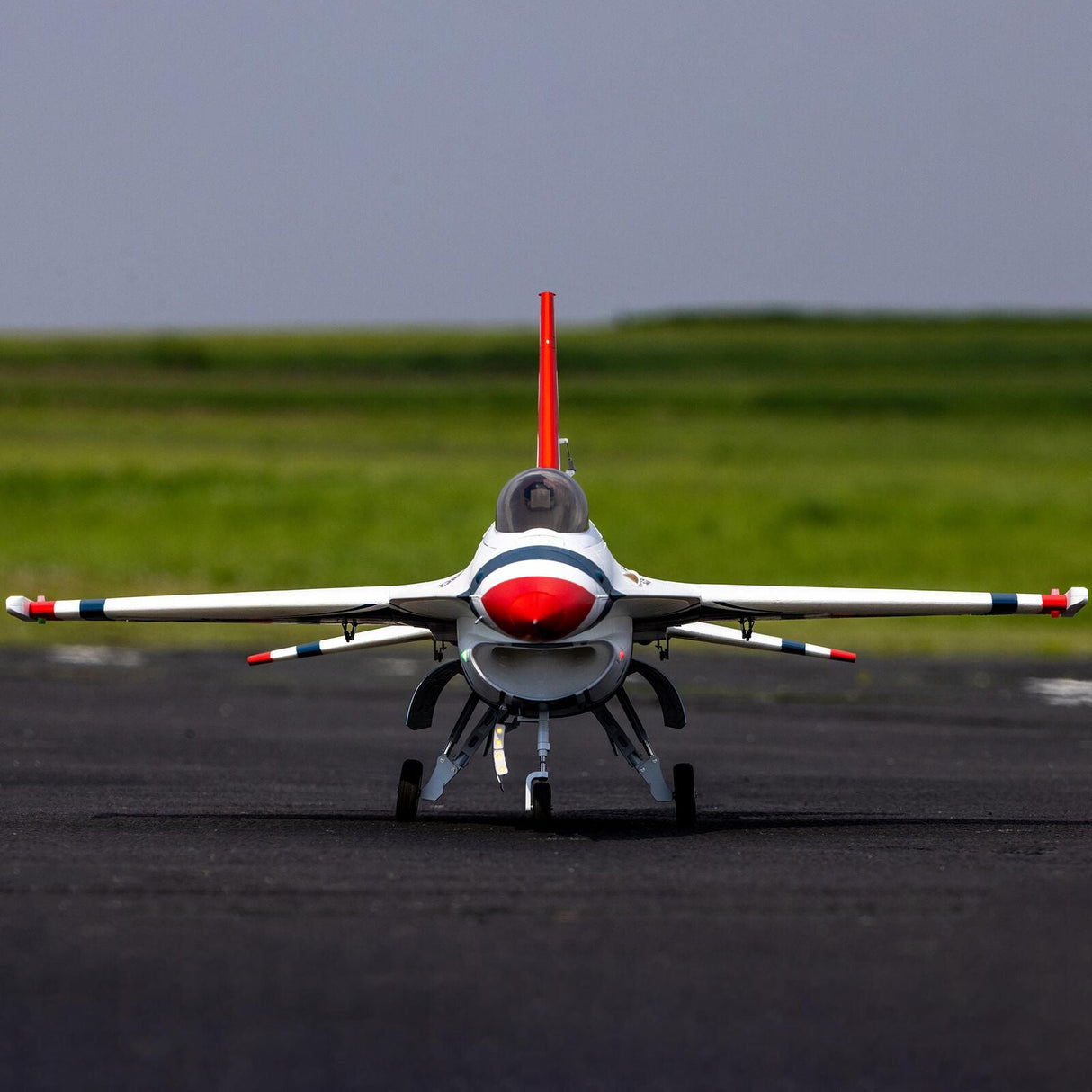 F-16 Thunderbirds 80mm EDF BNF Basic with AS3X and SAFE Select - EFL87950