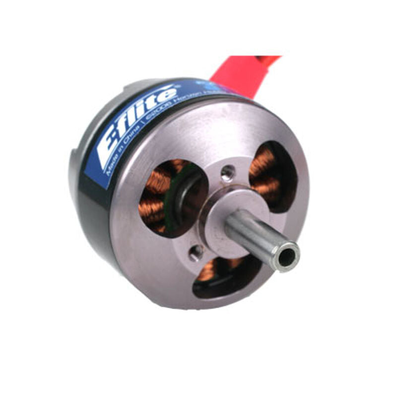 E-flite Park 370 Brushless Outrunner, 1200Kv with 4mm Hollow Shaft: 3.5mm Bullet