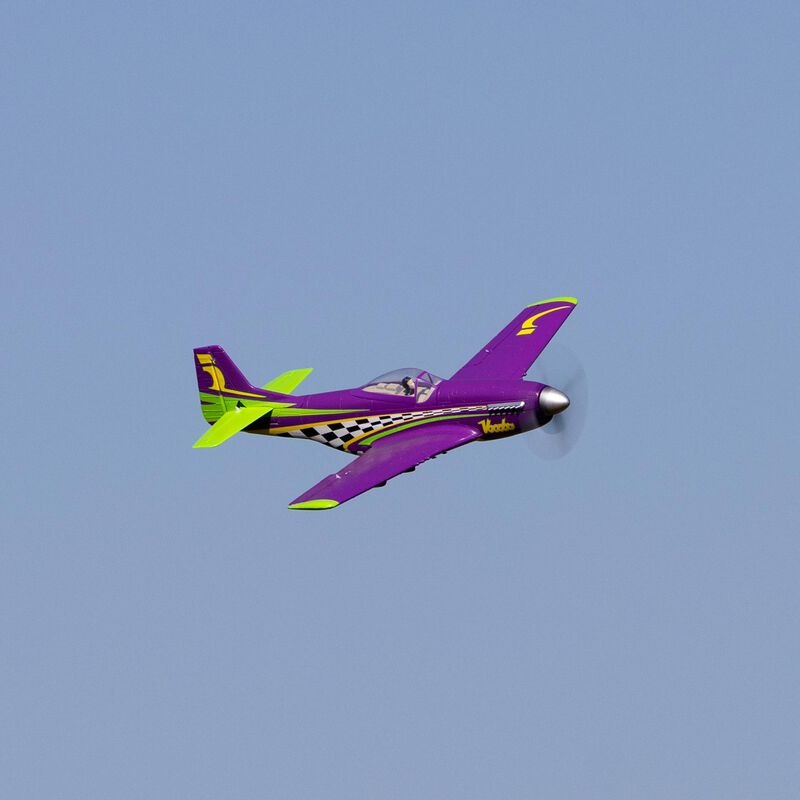 UMX P-51D Voodoo BNF Basic with AS3X and SAFE Select - EFLU4350