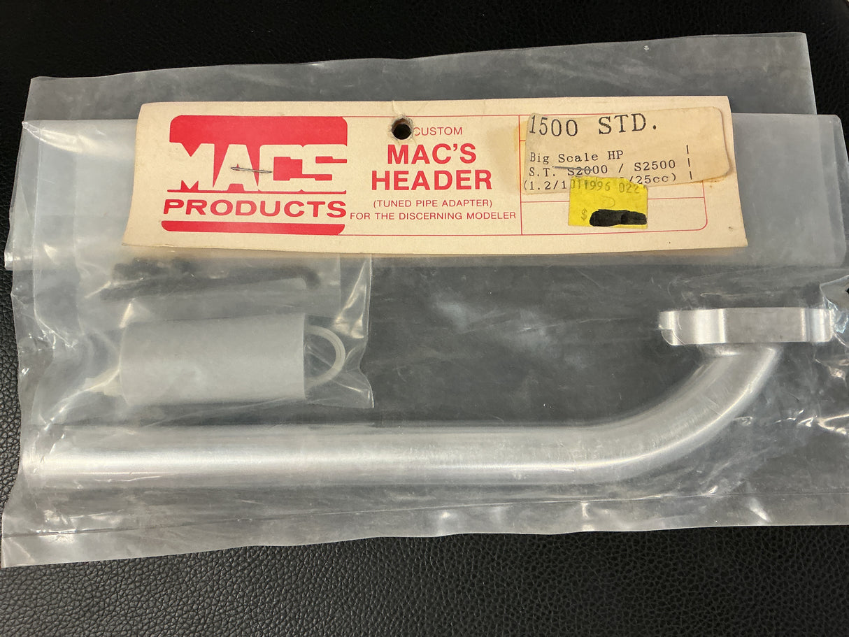 MAC ‘S HEADER 1500 STD. BIG SCALE HP