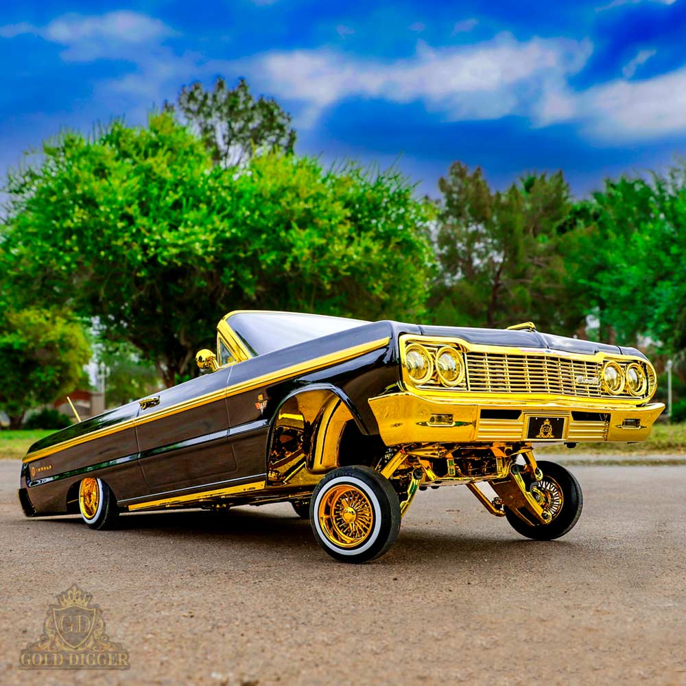 Redcat SixtyFour RC Car - Gold Digger - Special Edition 1:10 1964 Chevrolet Impala Hopping Lowrider