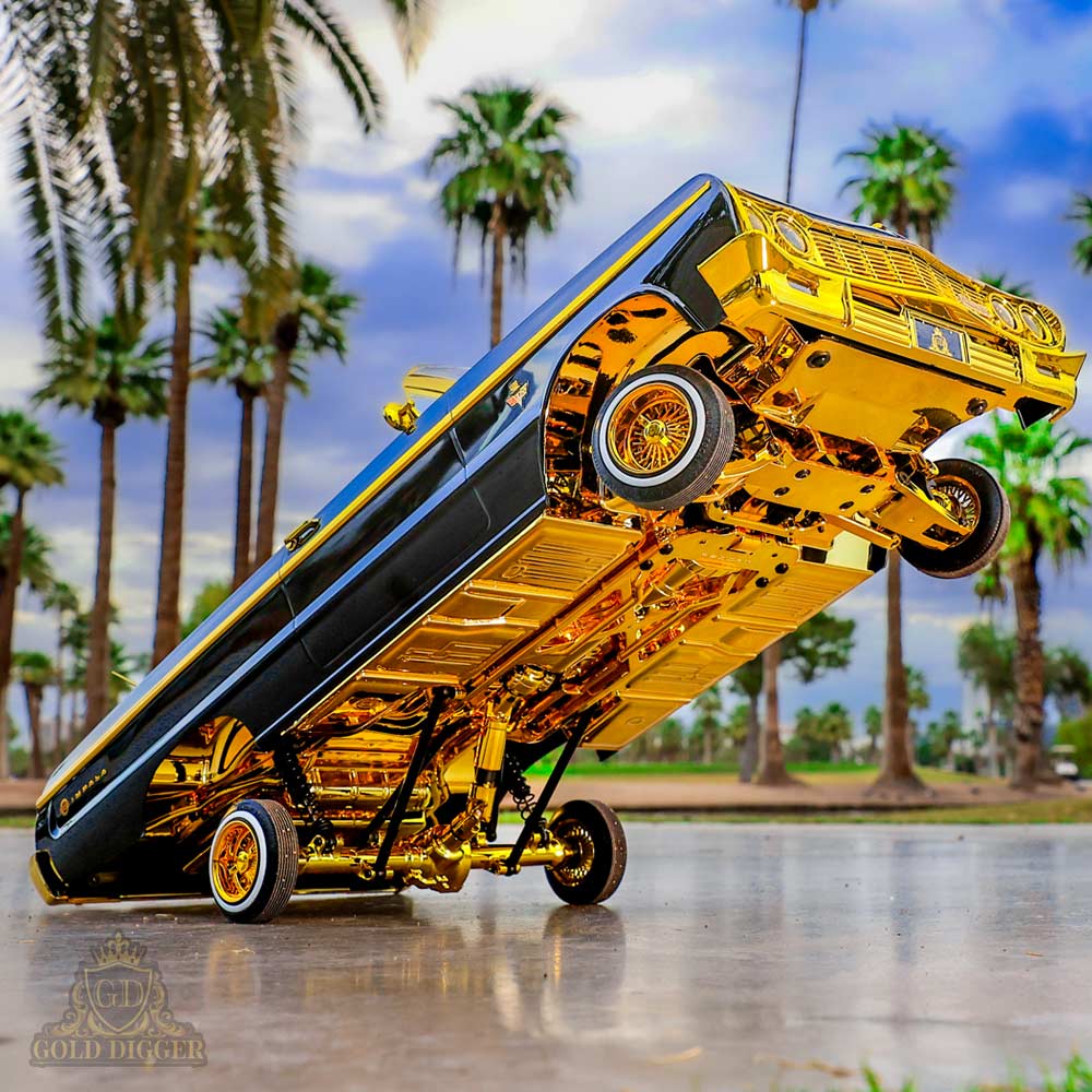 Redcat SixtyFour RC Car - Gold Digger - Special Edition 1:10 1964 Chevrolet Impala Hopping Lowrider