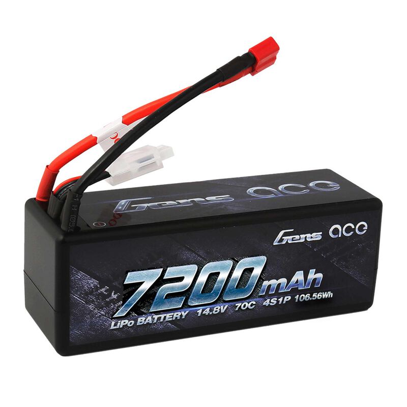 14.8V 7200mAh 4S 70C LiPo: Deans - GEA72004S70D