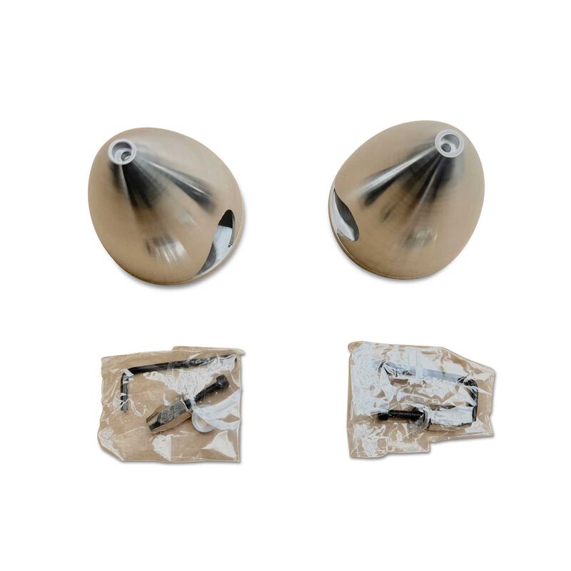 Hangar 9 Aluminum Spinners (2), 2.75": OV-10 Bronco 20cc