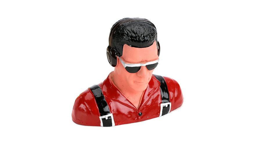 1/5 Pilot, Civilian w/Headphones & Sunglasses (Red) by Hangar 9