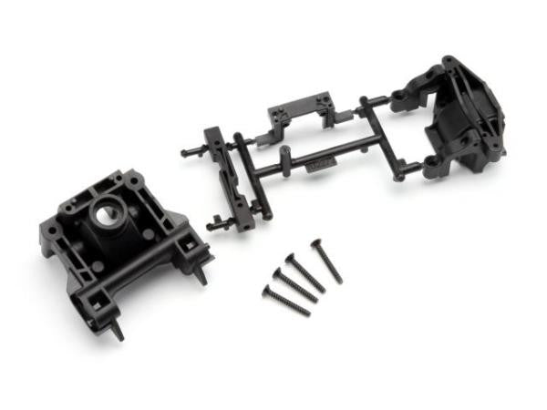 HPI Racing 102272 Composite Gear Box/Bulkhead Set Flux