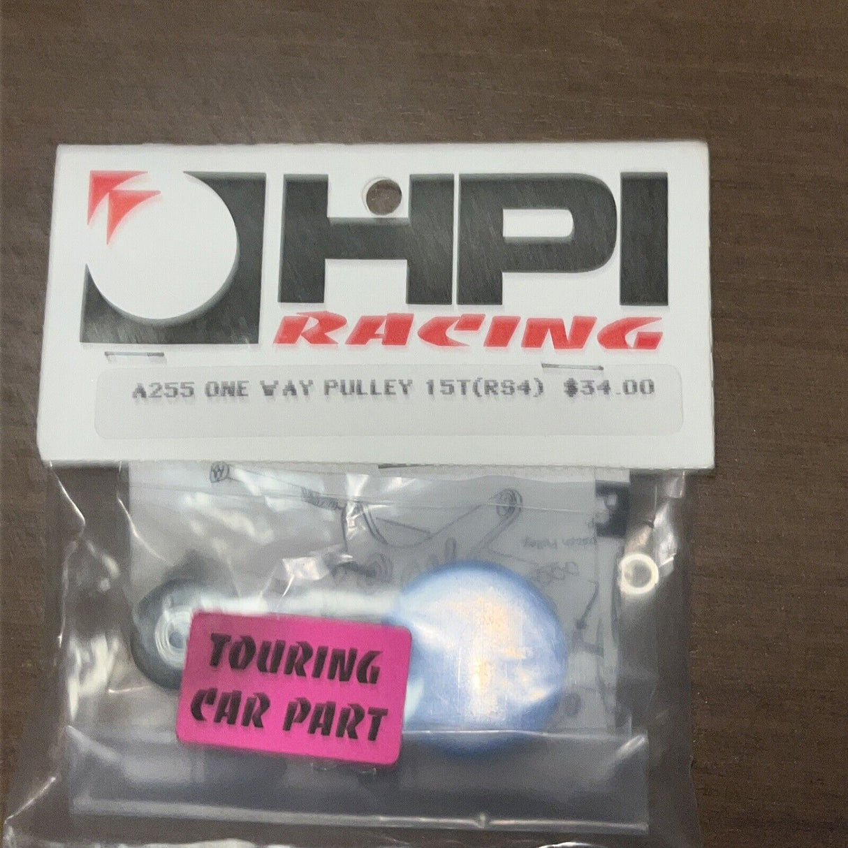VINTAGE HPI RACING A255 ONE WAY PULLEY 15T (RS4)