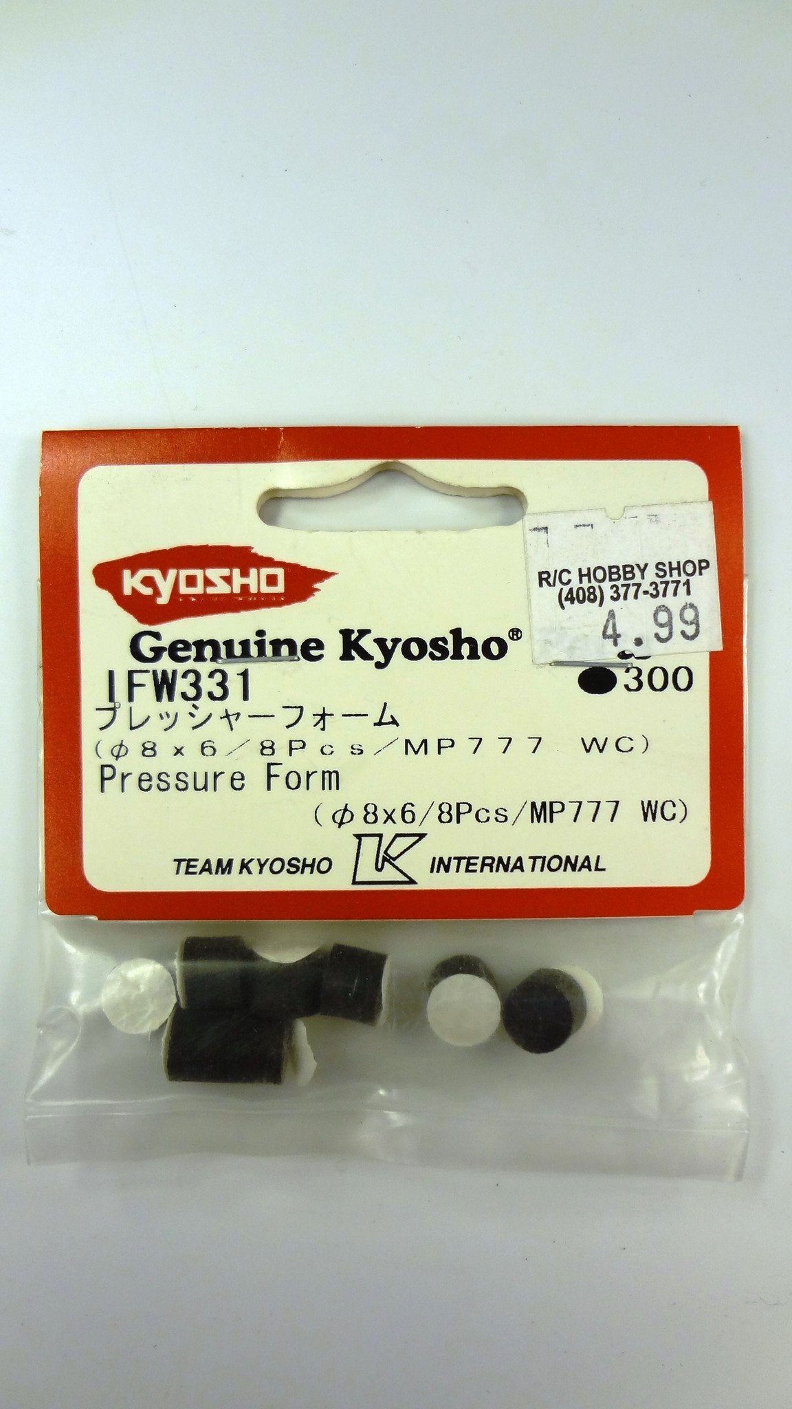 PRESSURE FORM (Ø 8x6/8PCS/MP777 WC)