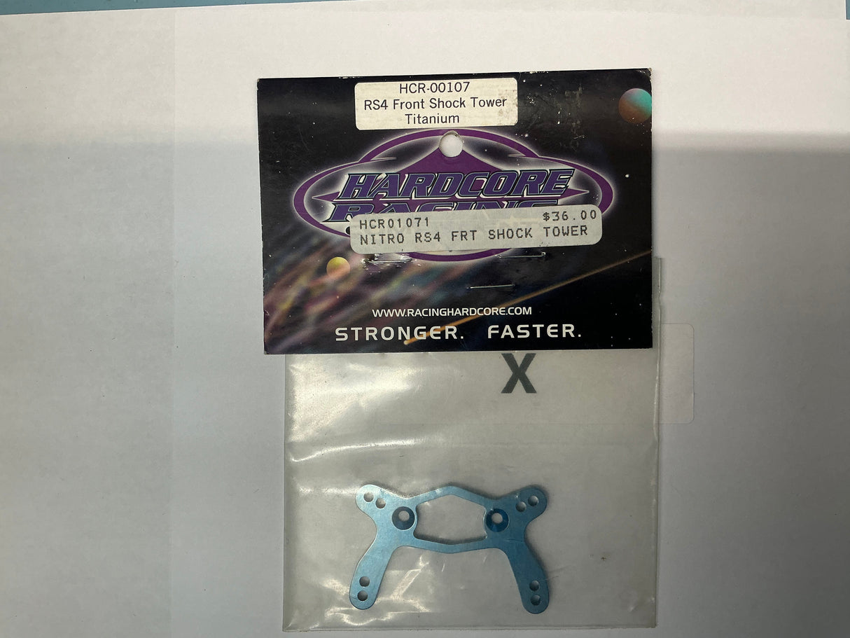 HARDCORE RACING Nitro RS4 Frt Shock Tower HCR01071