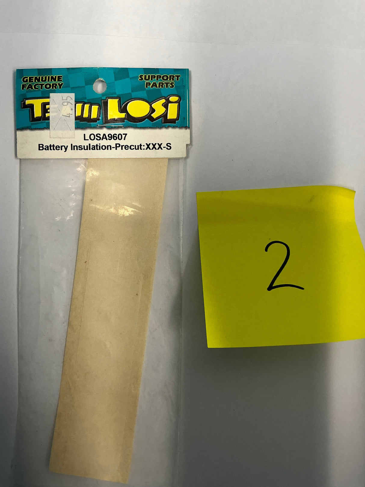 TEAM LOSI Battery Insulation-Precut:XXX-S LOSA9607