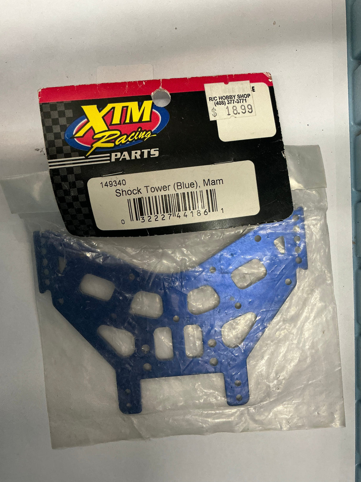XTM Racing Shock Tower (Blue), Mam 149340
