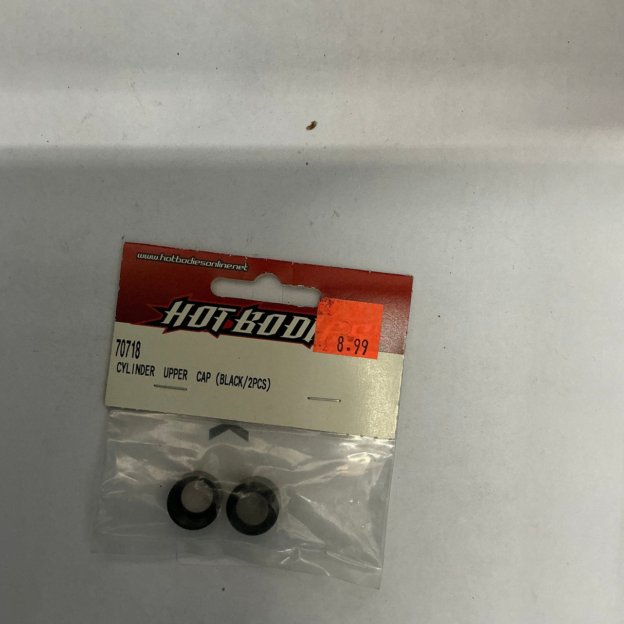 HOT BODIES Cylinder Upper Cap (black/2pcs) 70718