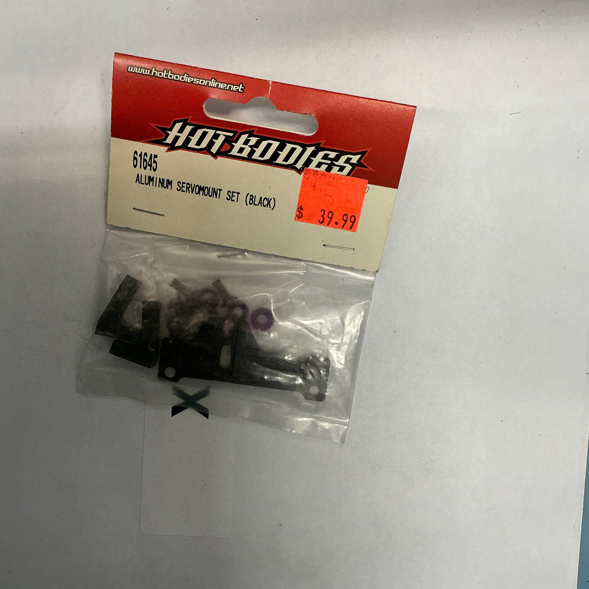 HOT BODIES Aluminum Servomount Set (black) 61645