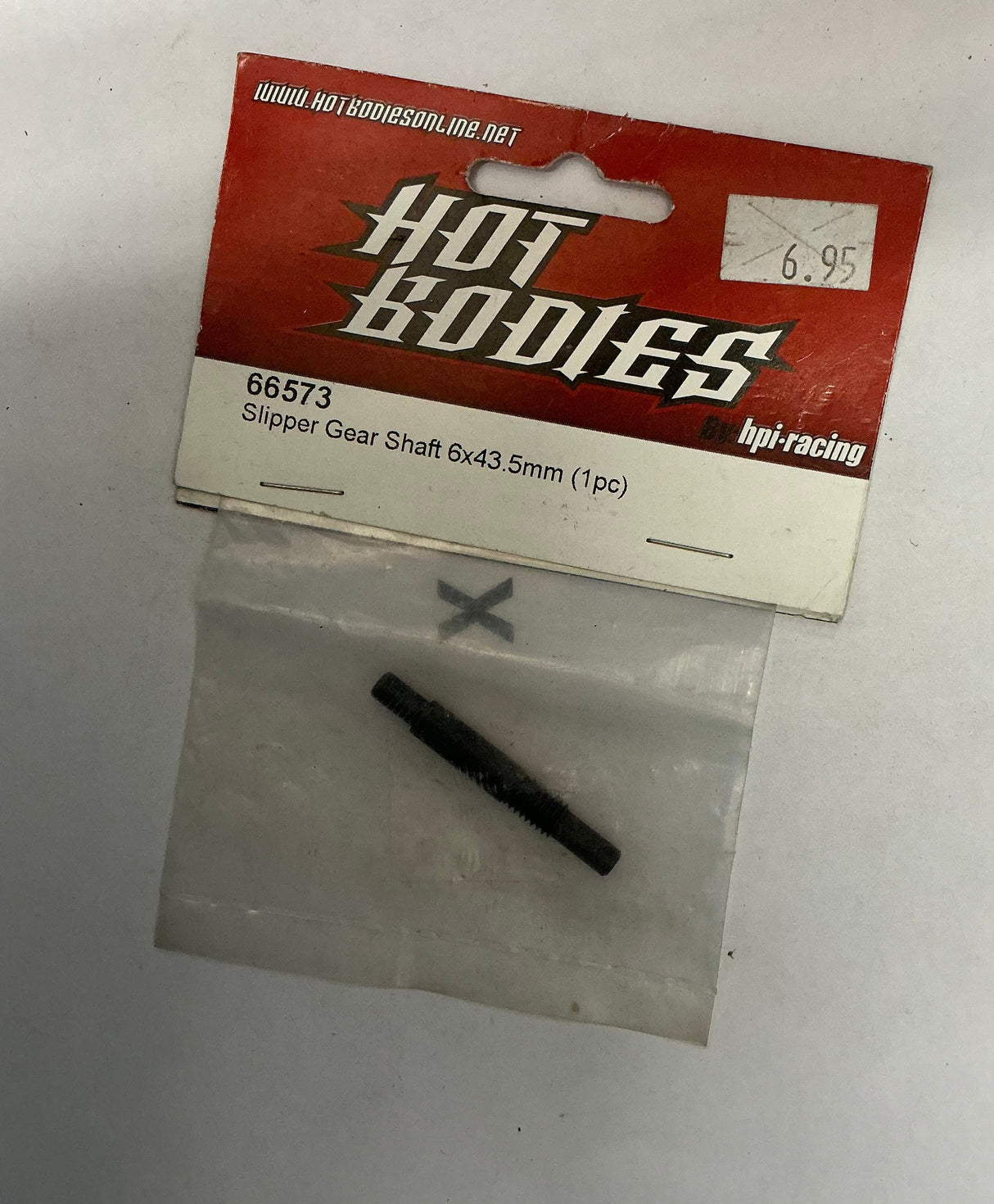 HOT BODIES Slipper Gear Shaft 6x43.5mm (1pc) 66573