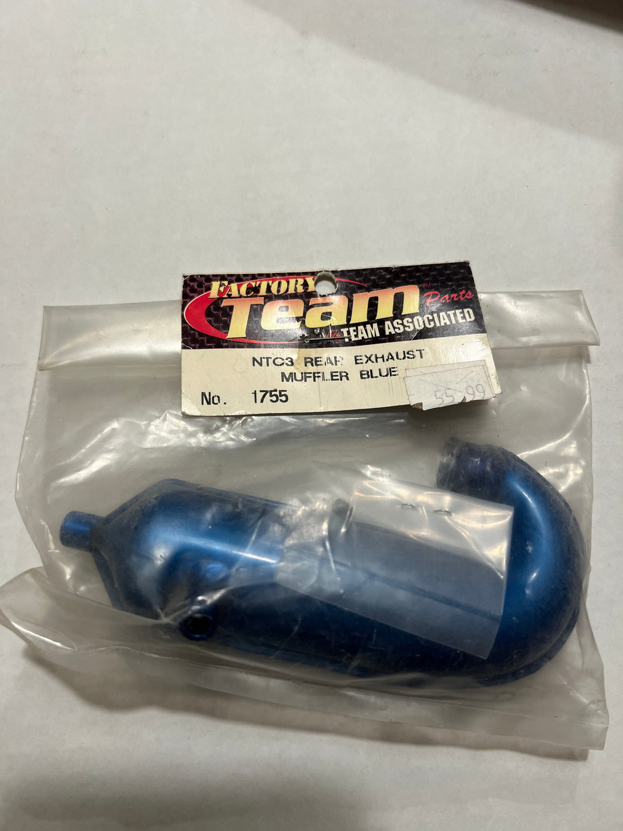 NTC3 REAR EXHAUST MUFFLER BLUE-ASC 1755