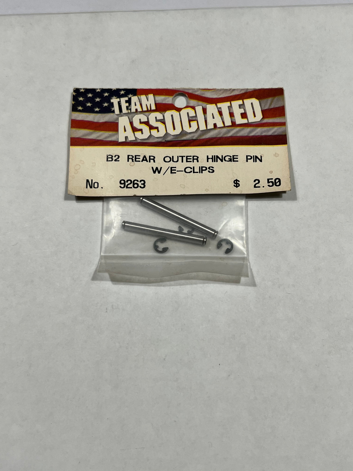 B2 REAR OUTER HINGE PIN W/E-CLIPS-ASC9263