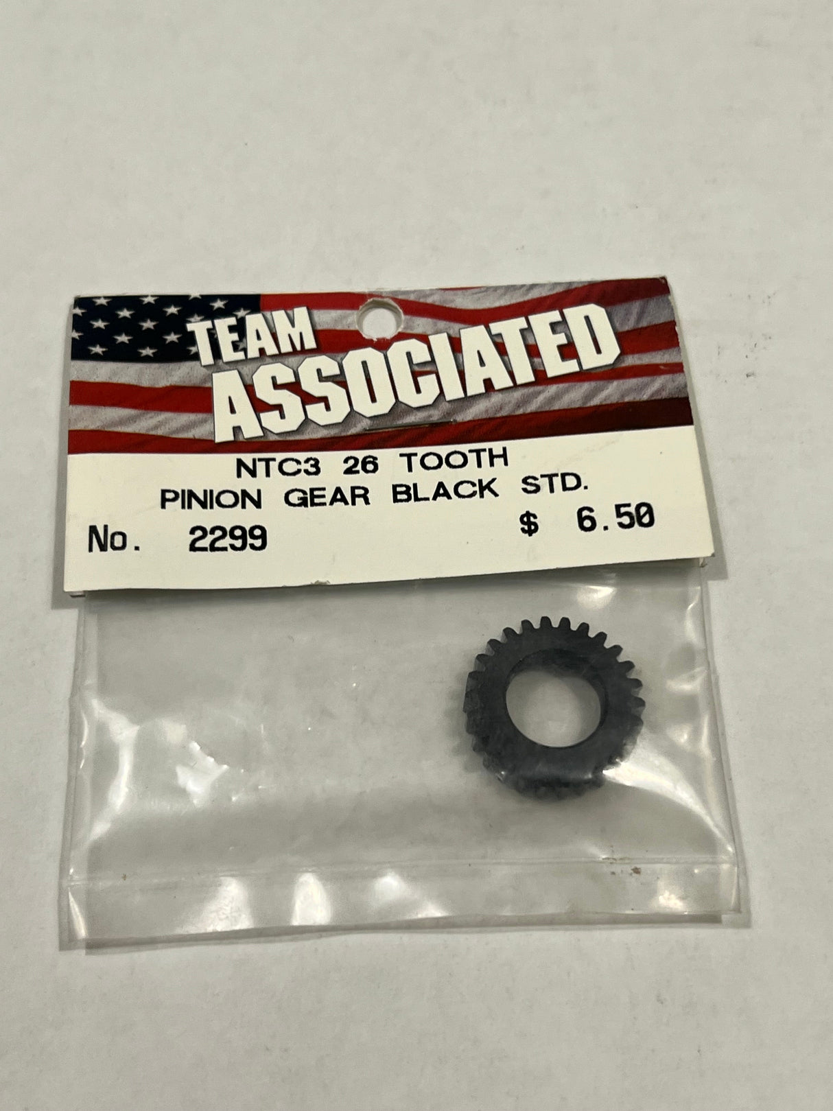 NTC3 26 TOOTH PINION GEAR BLACK STD-ASC2299