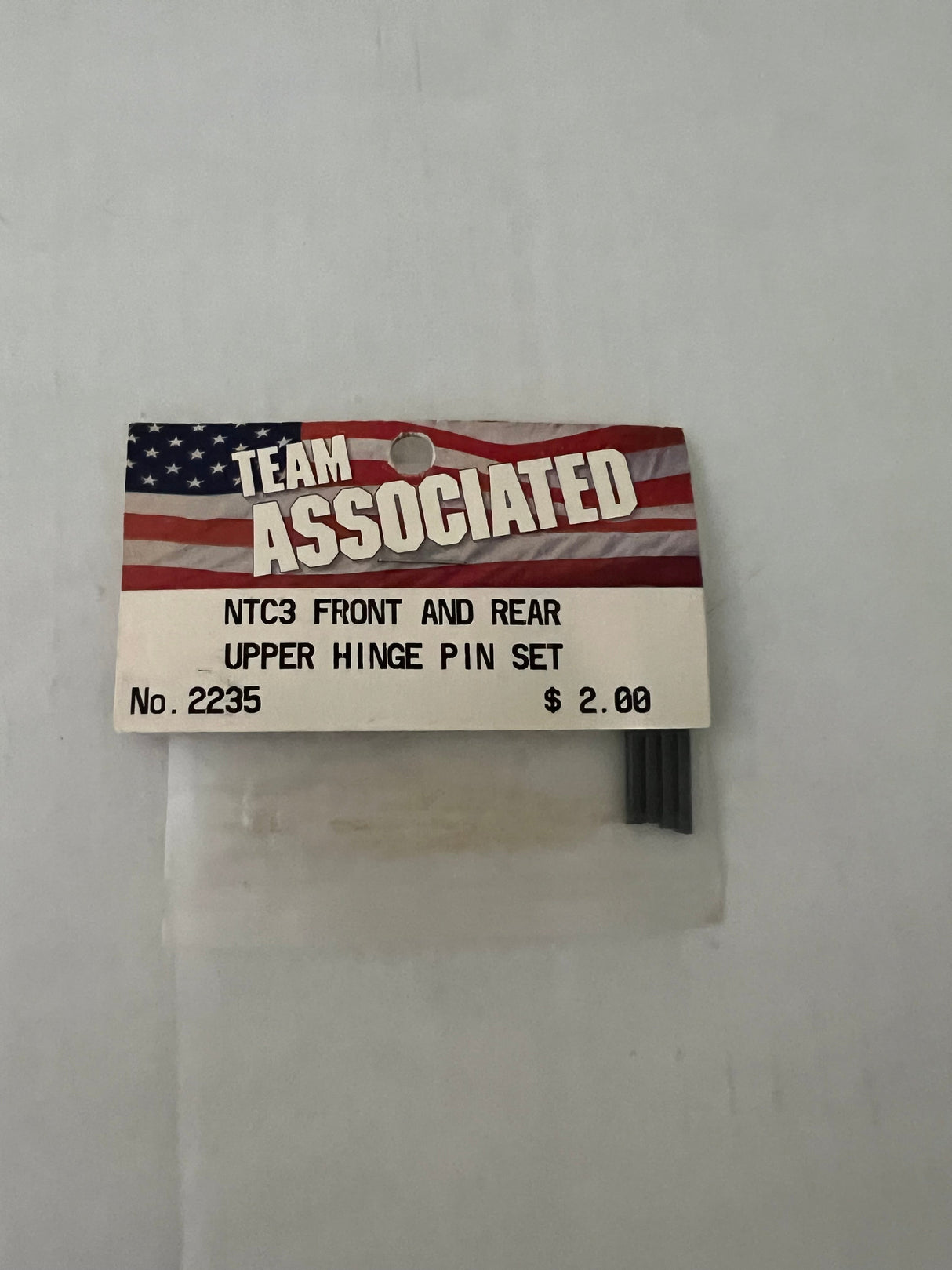 NTC3 FRONT AND REAR UPPER HINGE PIN SET-ASC2235