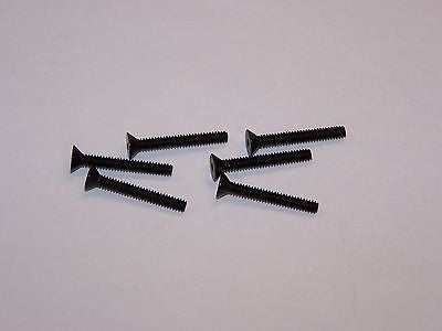 LOSA6226 TEAM LOSI (4-40 x 7/8") FLAT HEAD SCREWS (6)