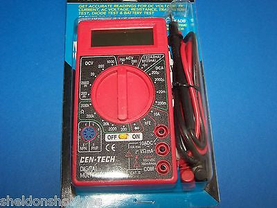 CEN-TECH 7-FUNCTION DIGITAL MULTI-TESTER #90899