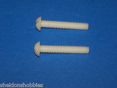 PRATHER NYON ROUND HEAD BOLTS 1.5" X 1/4 X 20 (2 PCS) #PRA4040