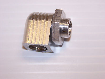 MACS 4-CYC EXHAUST SYS (14MM X .75 PITCH) 90° MOTOR ADAPTER 3/8" ID FLEX 1675