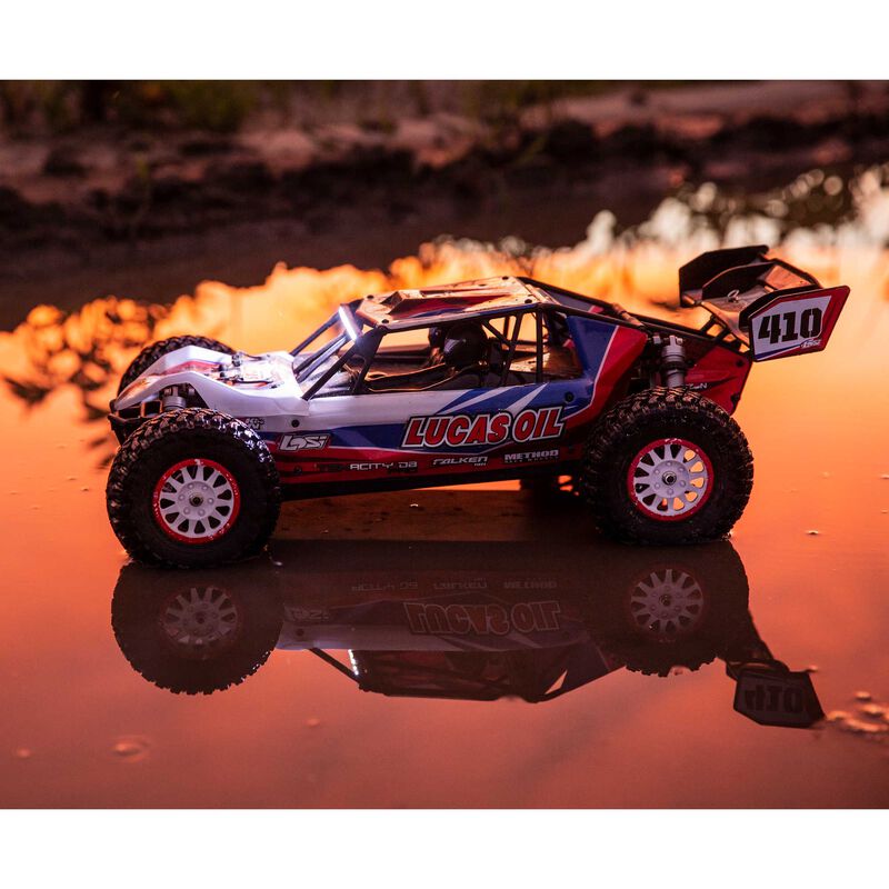 1/10 Tenacity DB Pro 4X4 Desert Buggy Brushless RTR with Smart, Lucas Oil - LOS03027V2T1