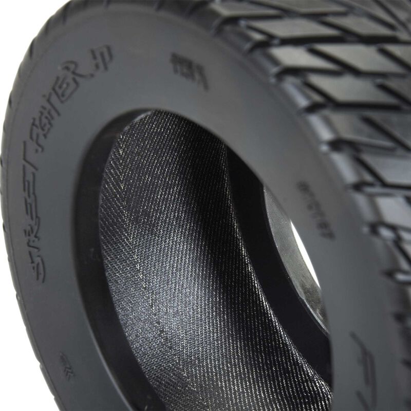 1/8 Street Fighter HP BELTED F/R 3.8" MT Mounted 17mm Blk Raid (2) - PRO1016710