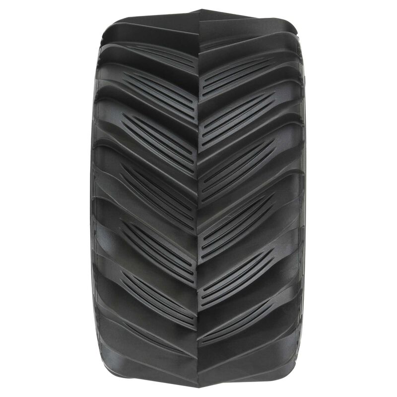 1/10 Demolisher Front/Rear 2.8" MT Tires Mounted 12mm Blk Raid (2) - PRO1019610
