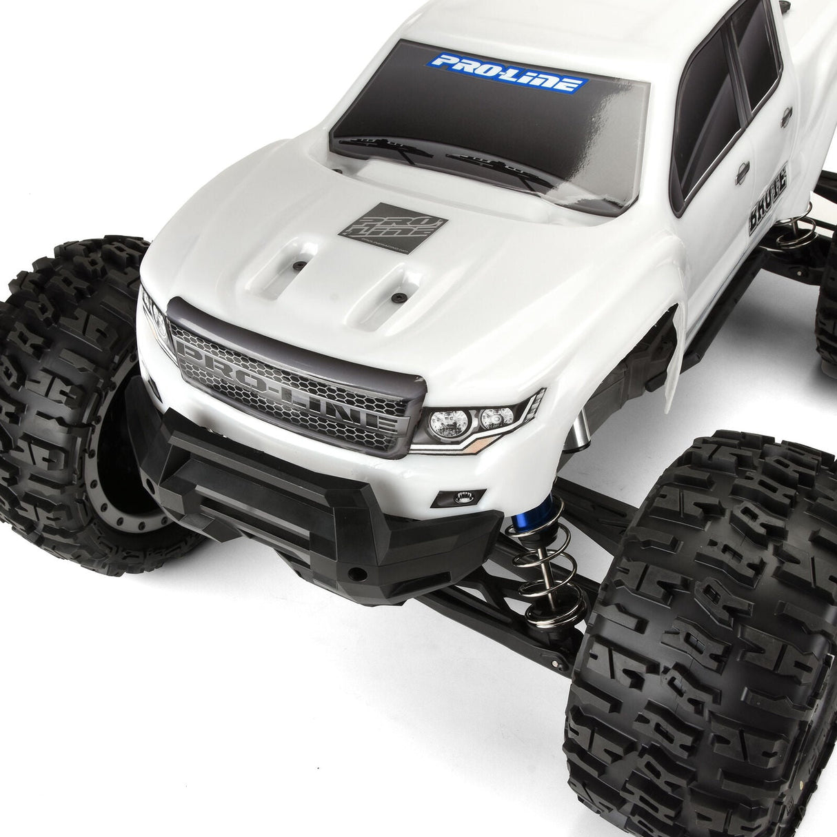 1/5 Pre-Cut Brute Bash Armor White Body: X-MAXX - PRO351317