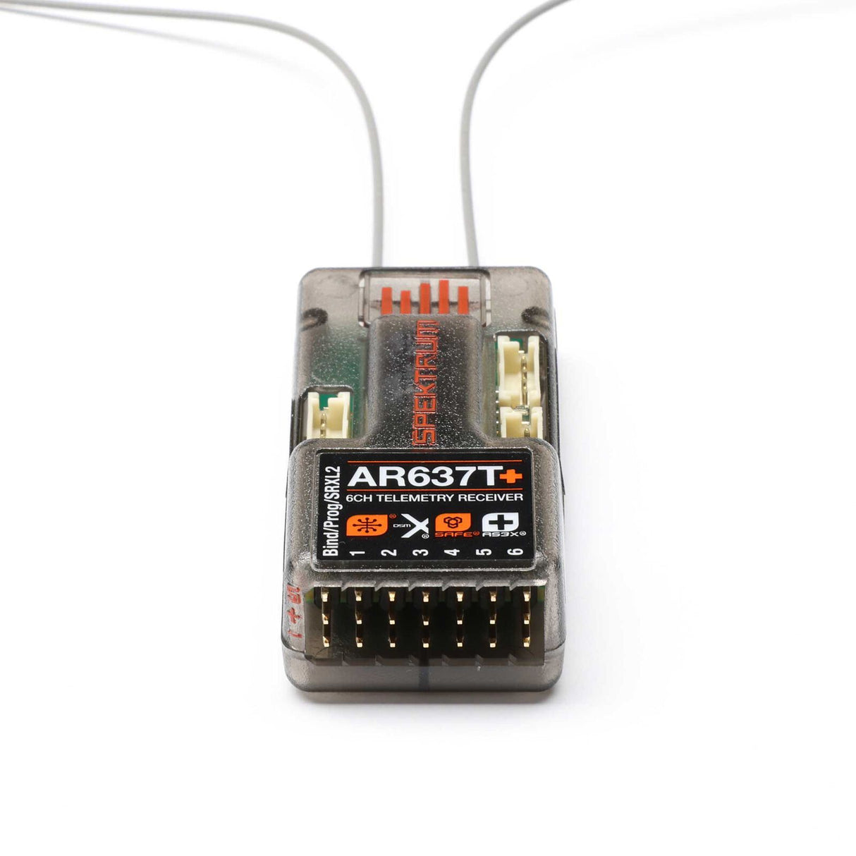Spektrum AR637T+ DSMX 6-Channel AS3X+ & SAFE Telemetry Receiver