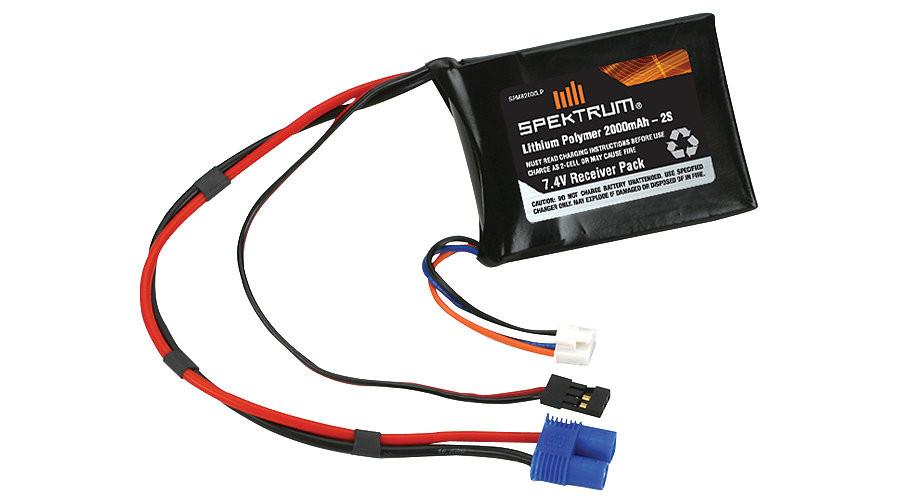 LiPo Receiver Pack 2000mAh by Spektrum