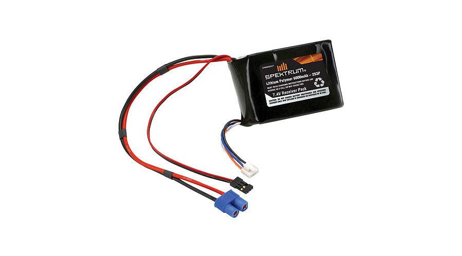 LiPo Receiver Pack 6000mAh by Spektrum