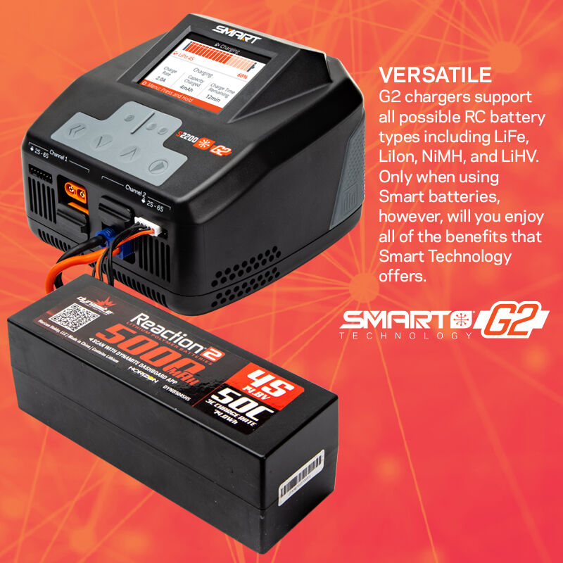 S2200 G2 AC 2x200W Smart Charger - SPMXC2010