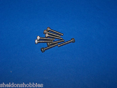 PRATHER S/S SOCKET CAP BOLTS 4-40 X 5/8" (8 PCS) #4085
