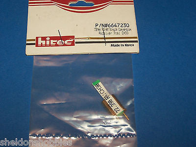 HITEC 72mHz AM SINGLE CONVERSION RECEIVER CRYSTAL (72.390) CHANNEL 30 #6747230