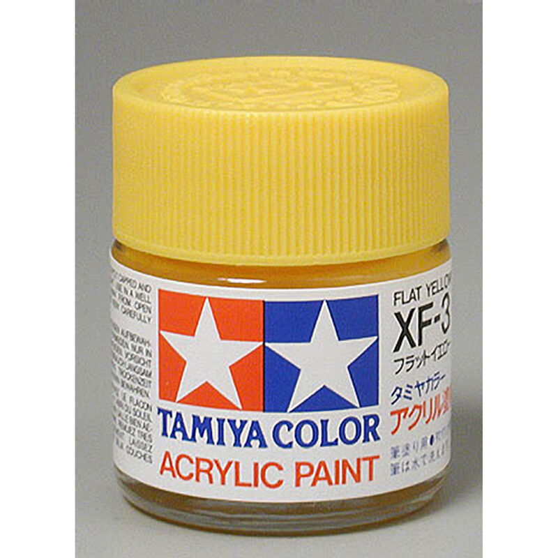 Acrylic XF3 Flat Yellow - TAM81303