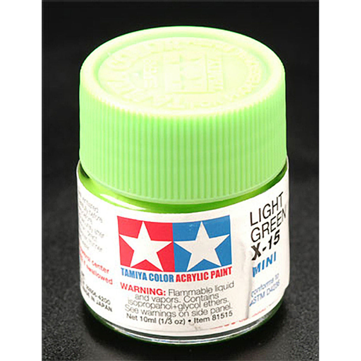 Acrylic Mini X15, Light Green - TAM81515
