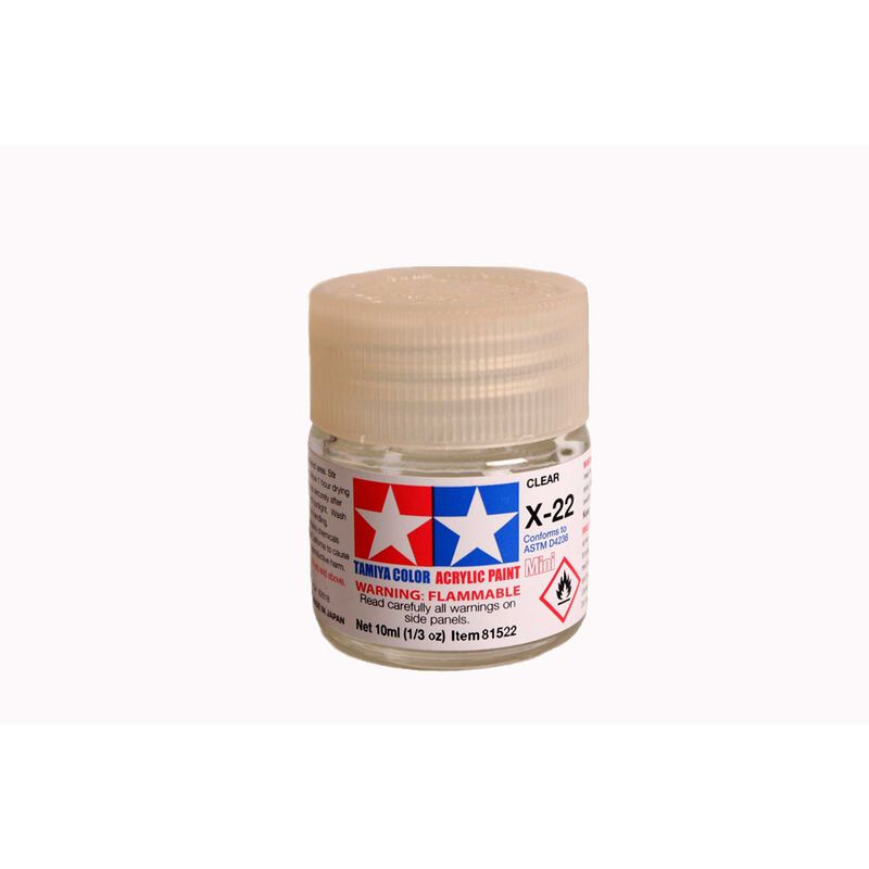 Acrylic Mini X22, Clear - TAM81522
