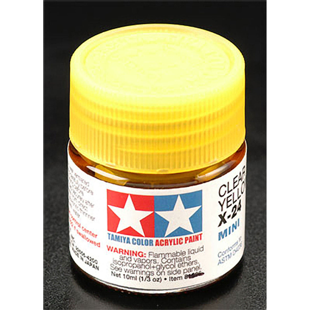 Acrylic Mini X24, Clear Yellow - TAM81524