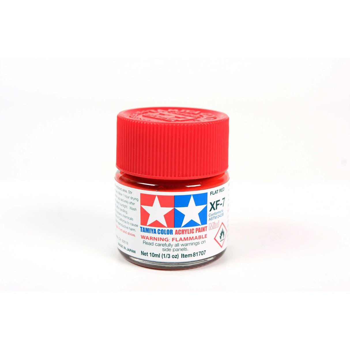 Acrylic Mini XF7, Flat Red - TAM81707