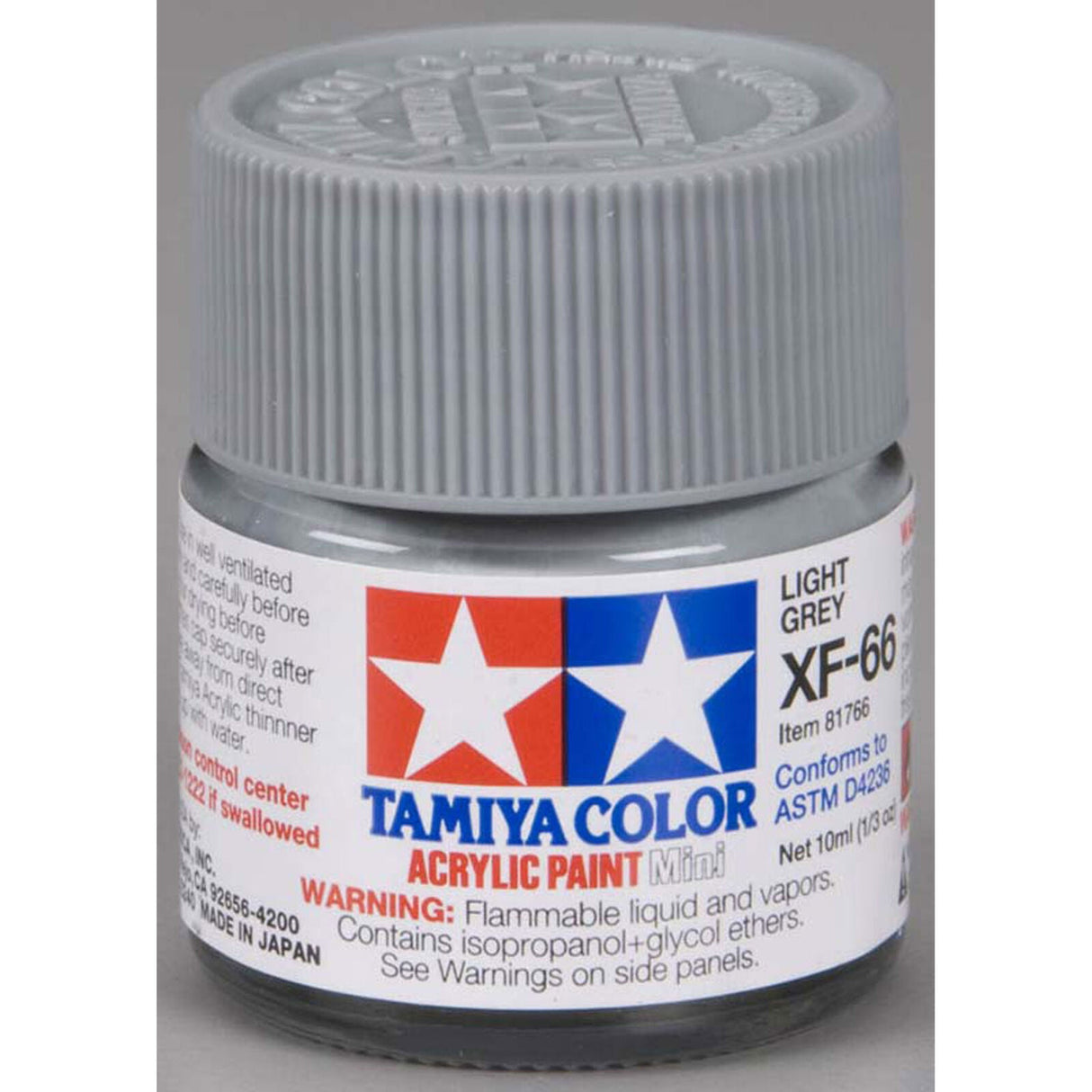 Acrylic Mini XF66, Light Grey - TAM81766