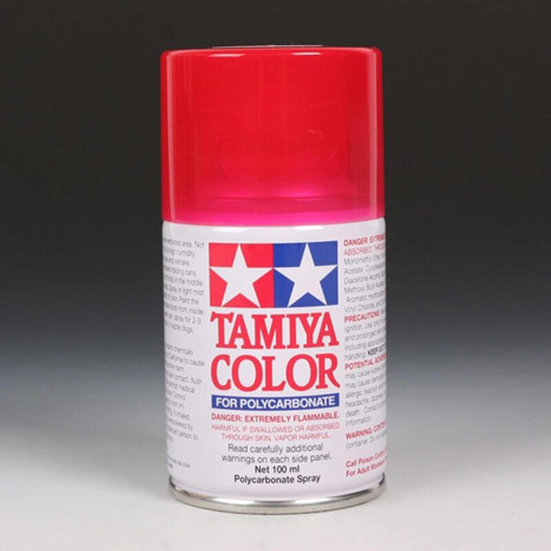 Polycarbonate PS-37 Translucent Red Spray 100 ml - TAM86037