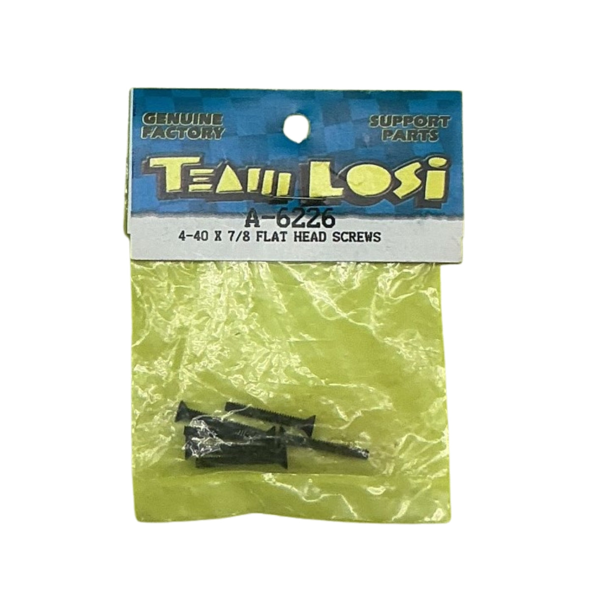 A-6226 4-40 X 7/8 FLAT HEAD SCREWS