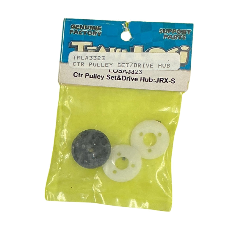 LOSA3323 Ctr Pulley Set&Drive Hub:JRX-S