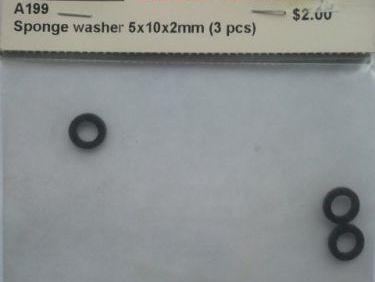 HPI Racing A199 Sponge Washer 5x10x2mm (3 pcs)
