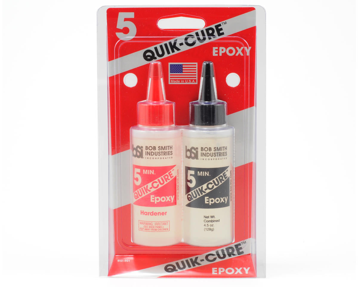 Bob Smith - Industries QUICK-CURE 5 Minute Epoxy (4 1/2oz)