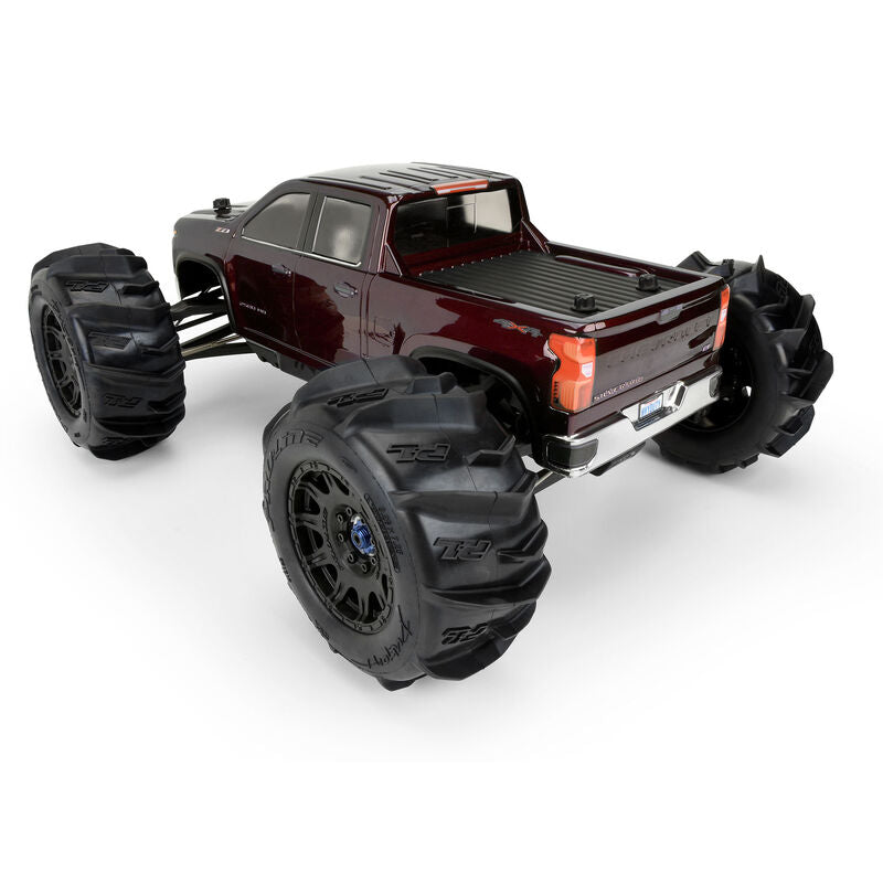 1/8 2021 Chevy Silverado 2500 HD Clear Body: E-REVO 2.0 & MAXX