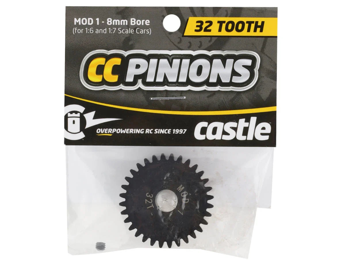 Castle Creations Mod 1 Pinion Gear w/8mm Bore (32T) - CSE010-0065-32